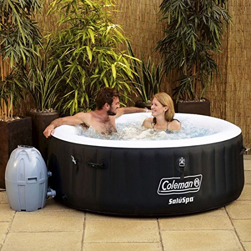 Best inflatable hot tub: Bestway Coleman Portable Inflatable Spa 4-Person Hot Tub