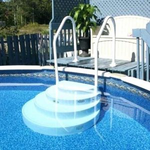 Above ground pool steps review