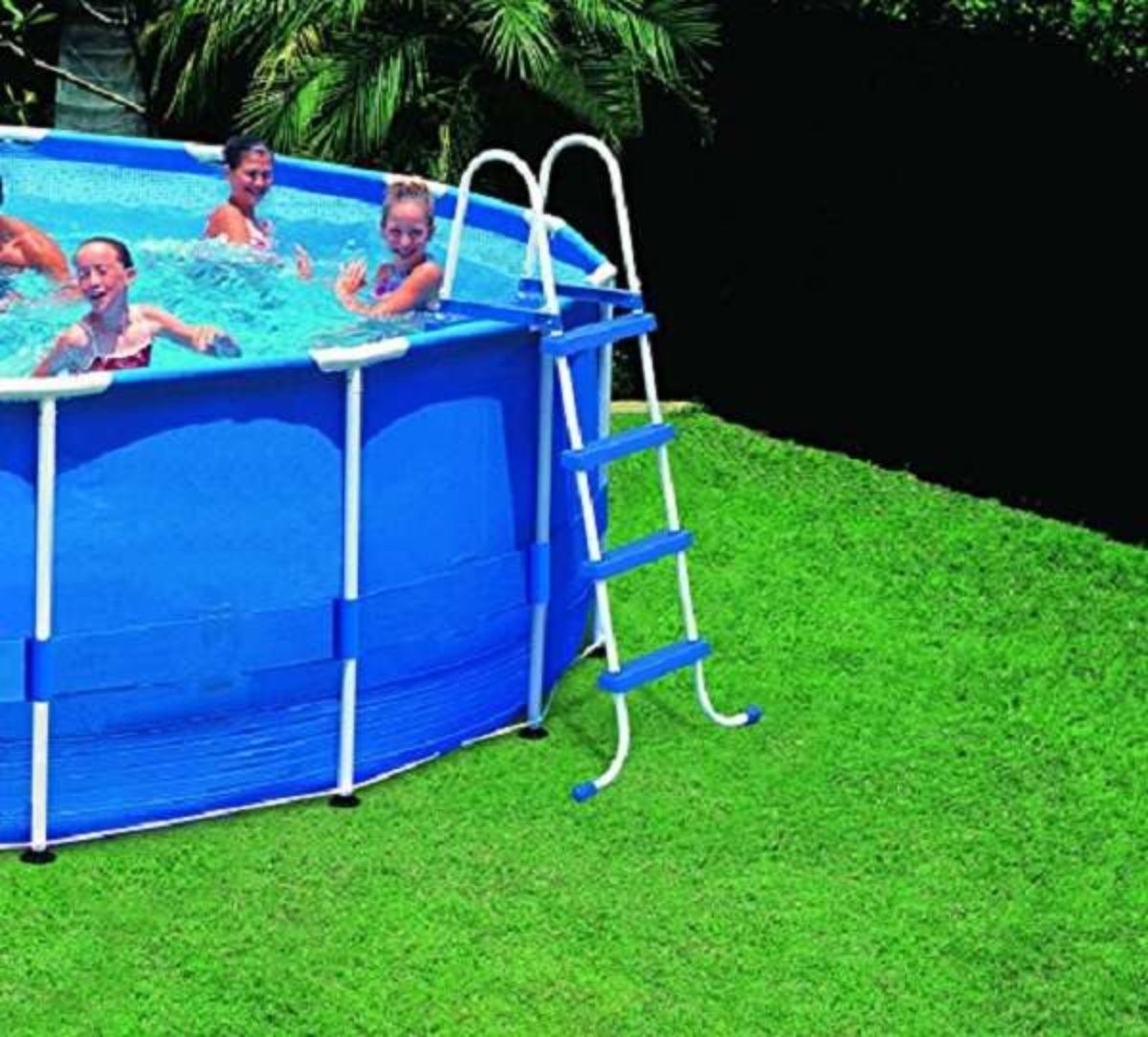 Intex 28066E Above Ground Pool Ladder for 48" Wall Height